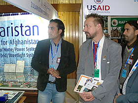 Solar Exhibition Kabul 2013