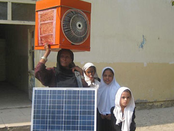 195 Solar Home Systems for teachers of the Bibi Hawa Girls High School in Jalalalabad