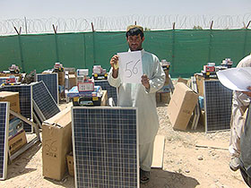 Provision and Installation of 300 Solar Home Systems for shopkeeper in Kandahar Province in 2012