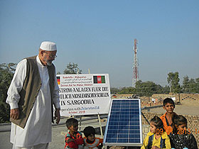 Solar Home Systems for Christian-Muslim School in Sargodha, Pakistan in 2013