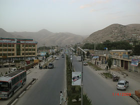 Solar Power LED Street Light for Badakhshan
