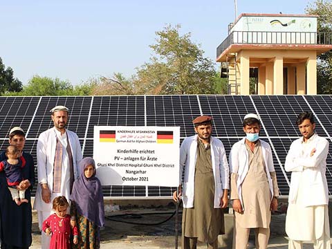 400kW Solar Power Project at Bamyan Provincial Hospital