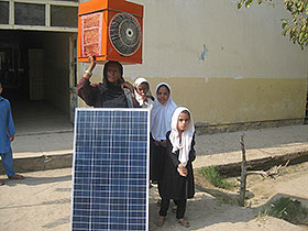 Solar Home Systems for Allahi High School in Nangarhar
