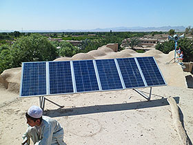 Provision and Installation of 300 Solar Home Systems for shopkeeper in Helmand Province in 2012