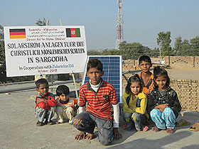 Solar Home Systems for Christian-Muslim School in Sargodha, Pakistan in 2013