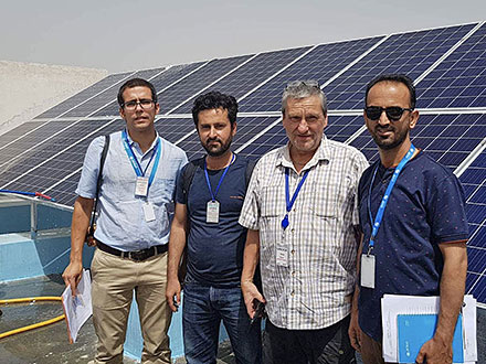 Hybrid System with SMA Fuel Save Controller & 262kW Solar Power System at UNICEF Office in Kabul